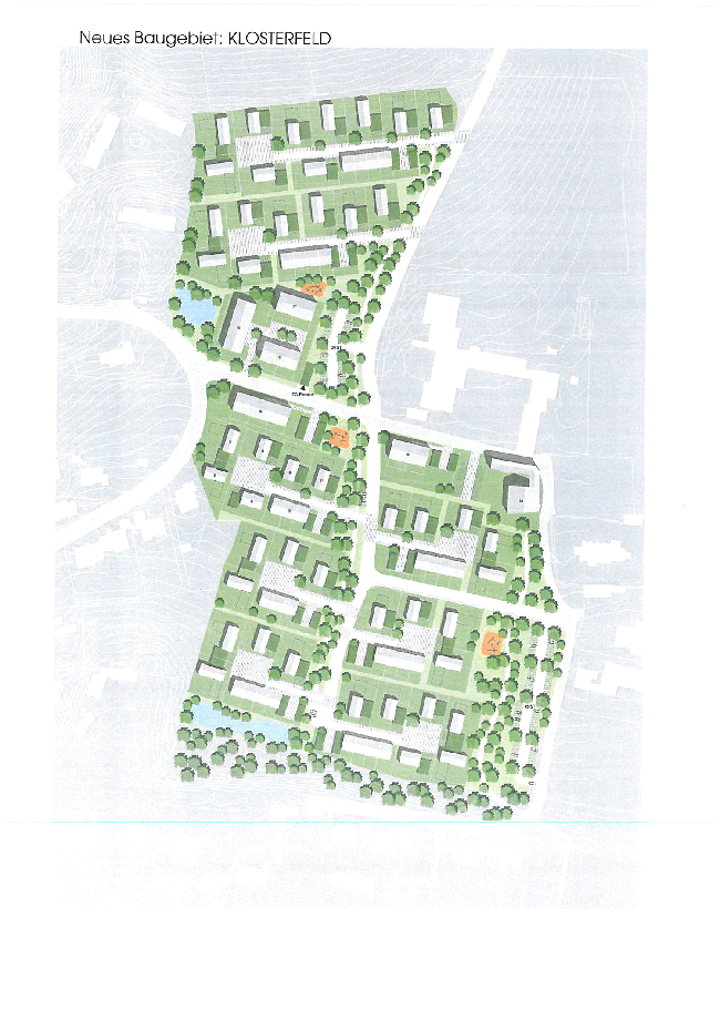 Klosterfeld Lageplan